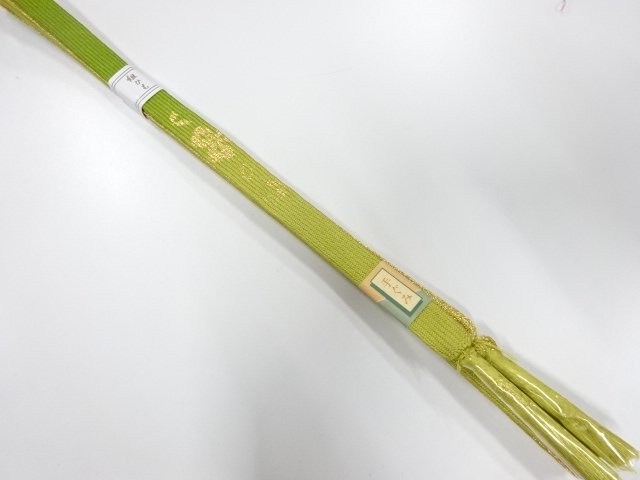 JAPANESE KIMONO / UNUSED KOREI HAND-TIED OBIJIME
